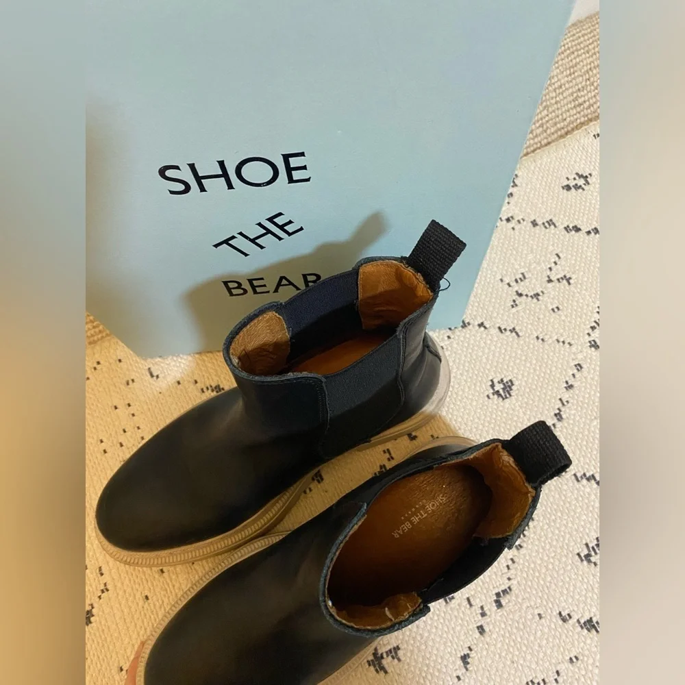 Shoe The Bear Leather Chelsea Boots - Picture 4 of 5